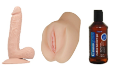 Dildo - Vajina - Kayganlaştırıcı Jel 3'lü Set